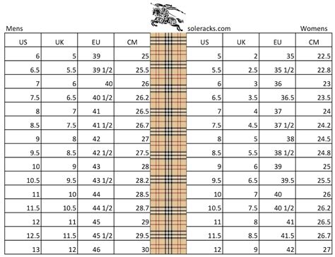 burberry rain boot size guide|burberry men's shoe size chart.